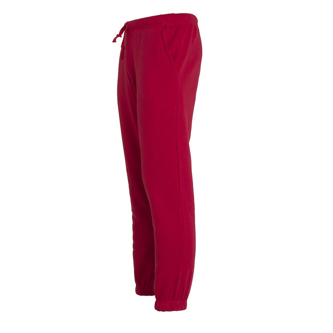 Red - Lifestyle - Clique Childrens-Kids Plain Sweatpants