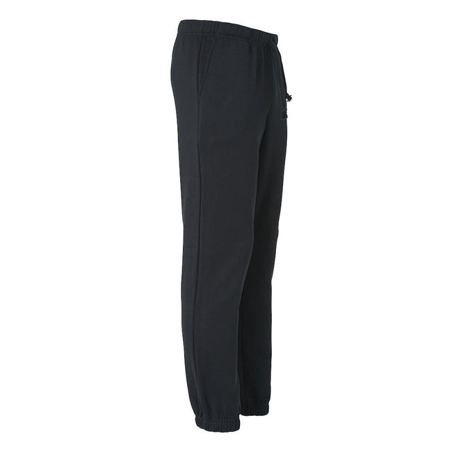 Black - Side - Clique Childrens-Kids Plain Sweatpants