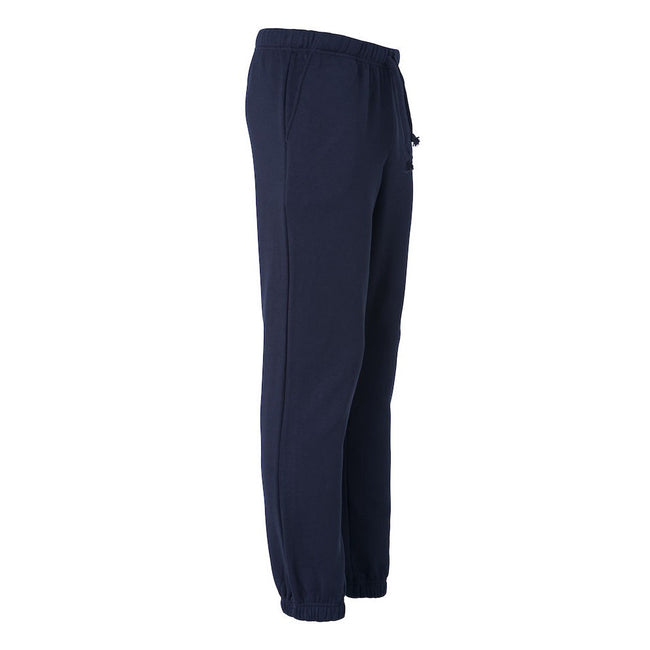 Dark Navy - Side - Clique Childrens-Kids Plain Sweatpants