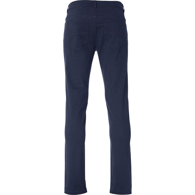 Dark Navy - Back - Clique Mens Stretch Pants