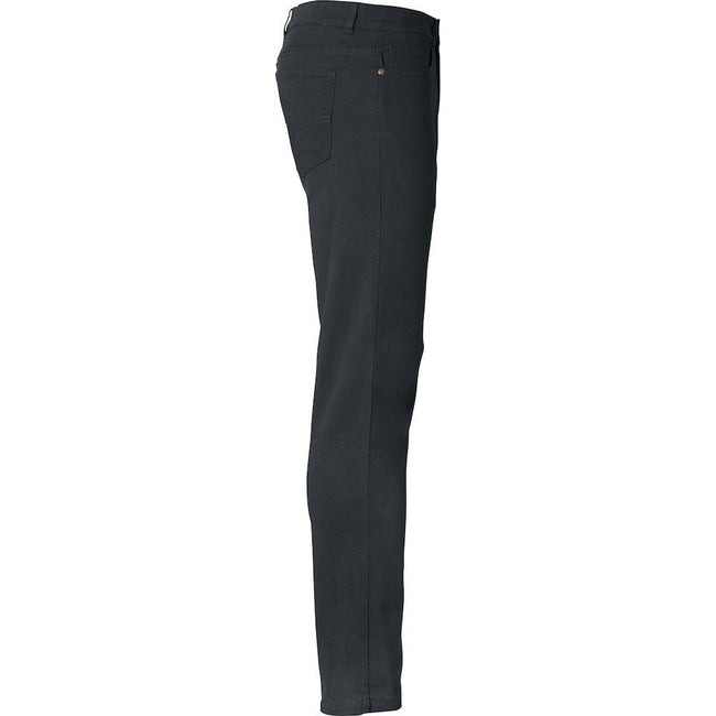 Black - Back - Clique Mens Stretch Pants