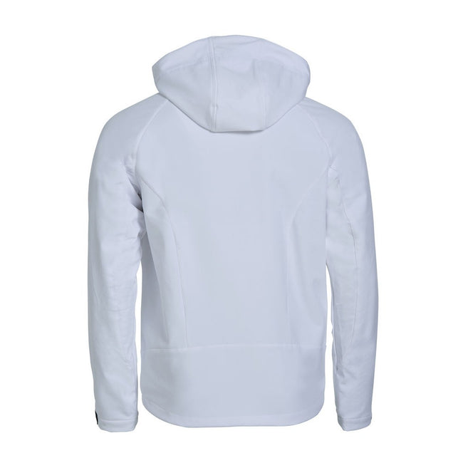 White - Back - Clique Mens Milford Soft Shell Jacket