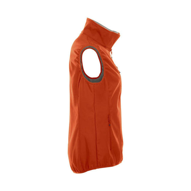 Blood Orange - Lifestyle - Clique Womens-Ladies Plain Softshell Vest