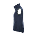 Dark Navy - Side - Clique Womens-Ladies Plain Softshell Vest