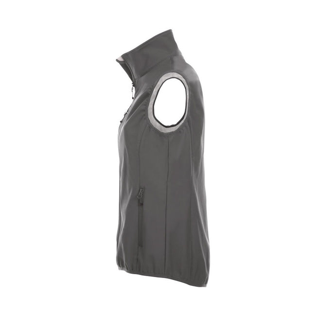 Pistol - Side - Clique Womens-Ladies Plain Softshell Vest