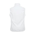 White - Back - Clique Womens-Ladies Plain Softshell Vest