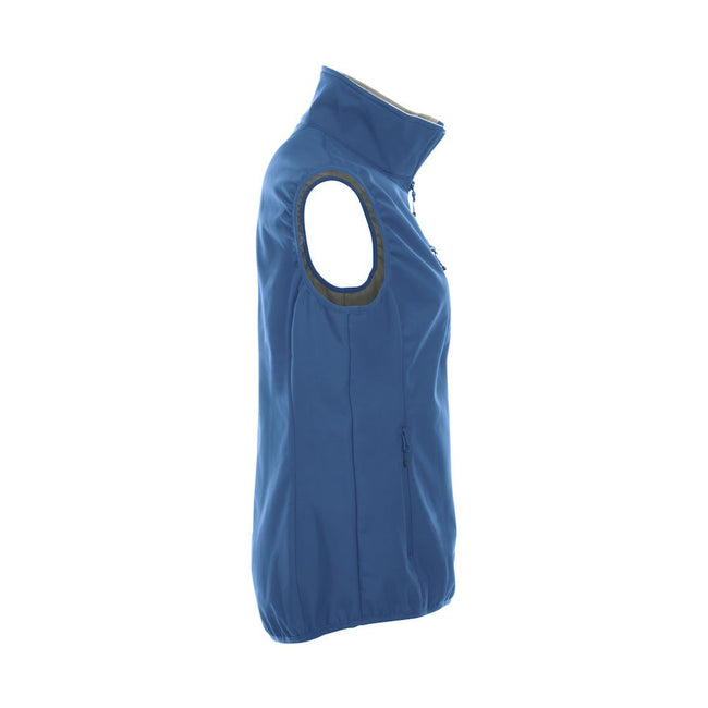 Royal Blue - Lifestyle - Clique Womens-Ladies Plain Softshell Vest