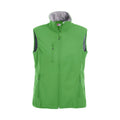 Apple Green - Front - Clique Womens-Ladies Plain Softshell Vest
