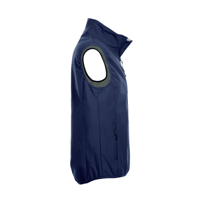Dark Navy - Lifestyle - Clique Mens Basic Softshell Vest