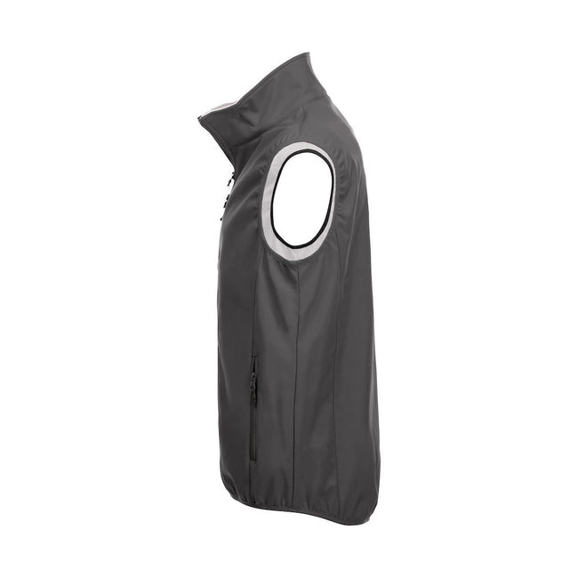 Pistol - Side - Clique Mens Basic Softshell Vest