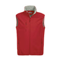 Red - Front - Clique Mens Basic Softshell Vest