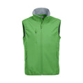 Apple Green - Front - Clique Mens Basic Softshell Vest