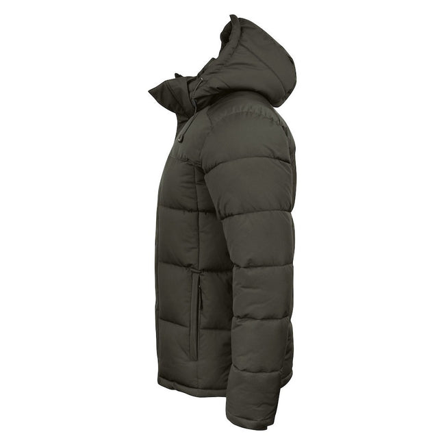 Dark Grey - Side - Clique Mens Colorado Padded Jacket