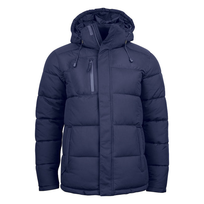 Dark Navy - Front - Clique Mens Colorado Padded Jacket