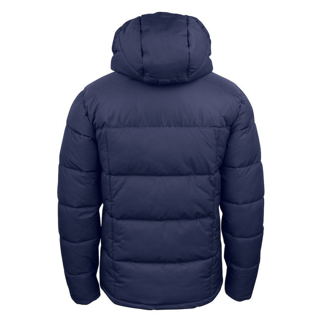 Dark Navy - Back - Clique Mens Colorado Padded Jacket