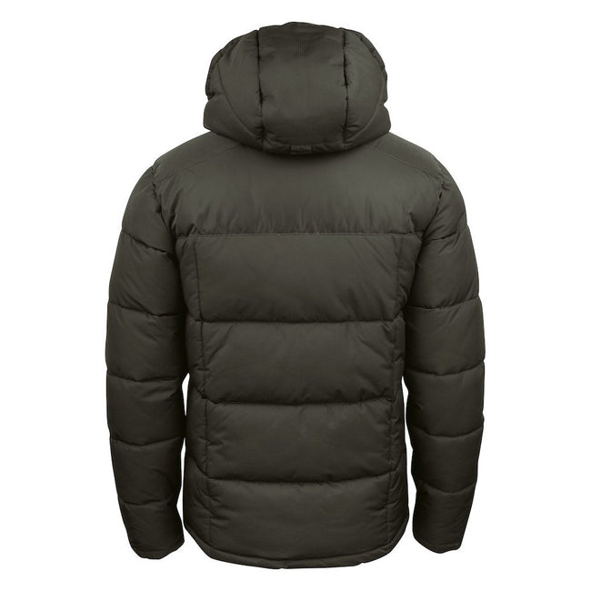 Dark Grey - Back - Clique Mens Colorado Padded Jacket