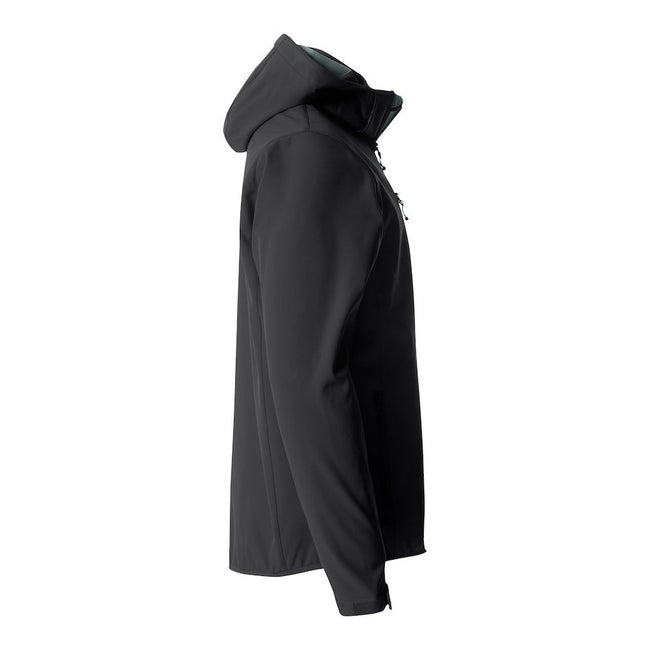 Black - Lifestyle - Clique Mens Soft Shell Jacket