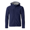 Dark Navy - Front - Clique Mens Soft Shell Jacket
