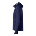 Dark Navy - Side - Clique Mens Soft Shell Jacket