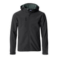 Black - Front - Clique Mens Soft Shell Jacket