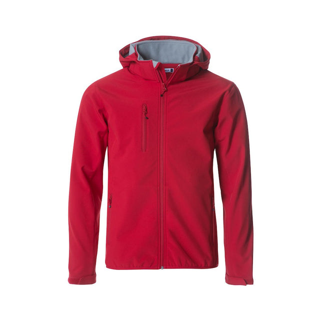 Red - Front - Clique Mens Soft Shell Jacket