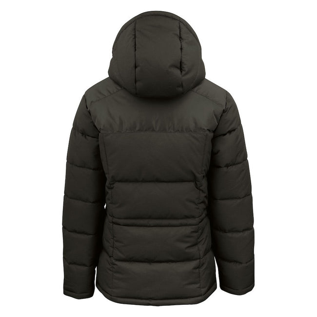 Dark Grey - Back - Clique Womens-Ladies Colorado Padded Jacket