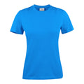 Ocean Blue - Front - Printer Womens-Ladies Light T-Shirt