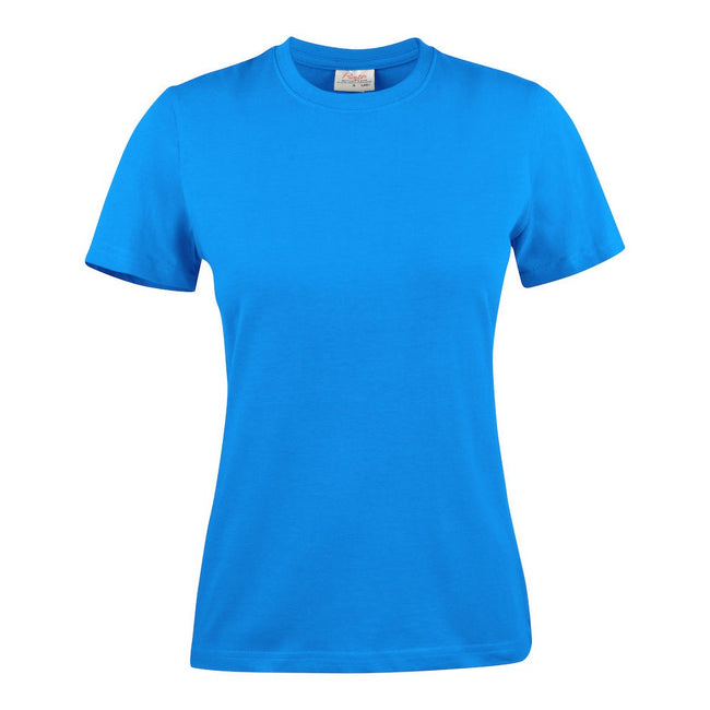 Ocean Blue - Front - Printer Womens-Ladies Light T-Shirt