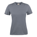 Steel Grey - Front - Printer Womens-Ladies Light T-Shirt