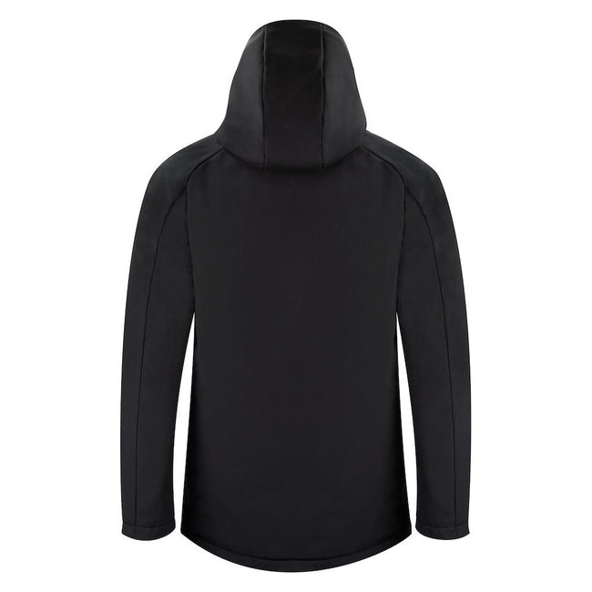 Black - Back - James Harvest Mens Winchester Padded Jacket