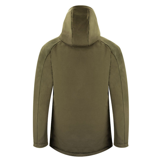 Moss Green - Back - James Harvest Mens Winchester Padded Jacket