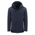 Navy - Front - James Harvest Mens Winchester Padded Jacket
