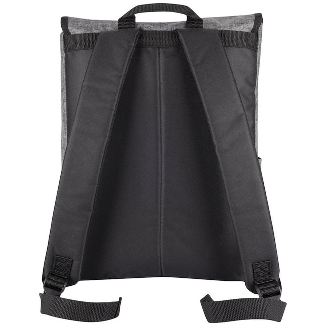 Gray Melange - Back - Clique Melange Knapsack