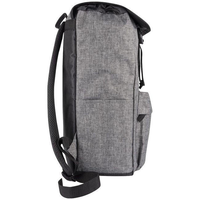Gray Melange - Side - Clique Melange Knapsack
