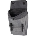 Gray Melange - Pack Shot - Clique Melange Knapsack