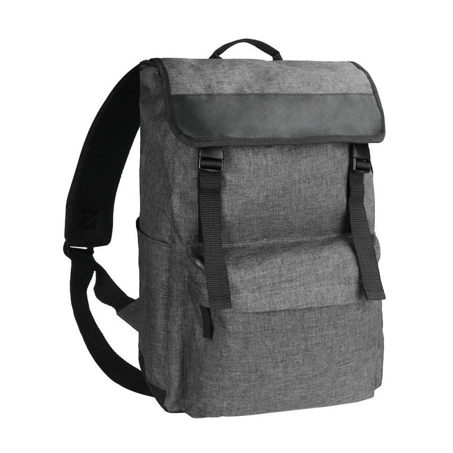Gray Melange - Front - Clique Melange Knapsack