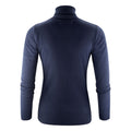 Navy - Back - Harvest Womens-Ladies Ashland Turtle Neck Pullover