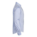 Blue - Side - James Harvest Mens Redding Formal Shirt