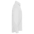 White - Side - Clique Mens Stretch Formal Shirt