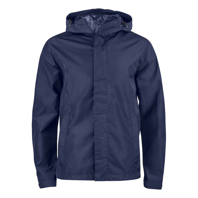 Dark Navy - Front - Clique Unisex Adult Webster Waterproof Jacket
