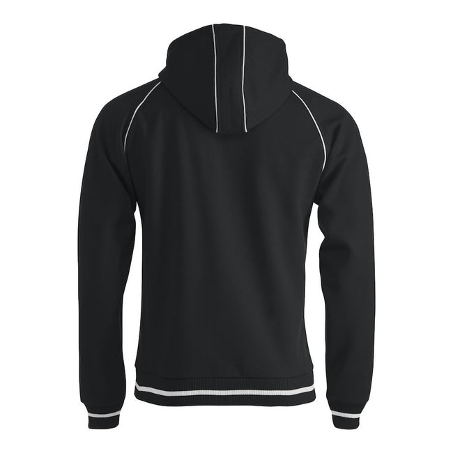 Black - Back - Clique Mens Gerry Hooded Jacket