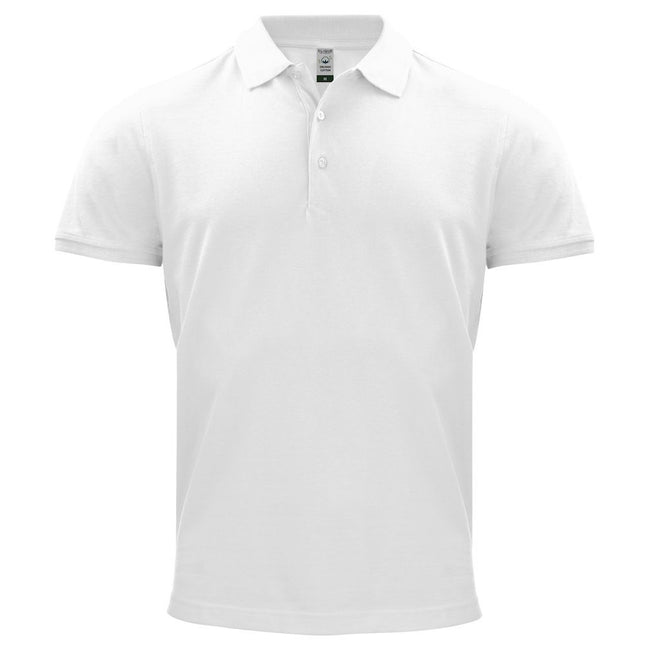 White - Front - Clique Mens Classic Polo Shirt