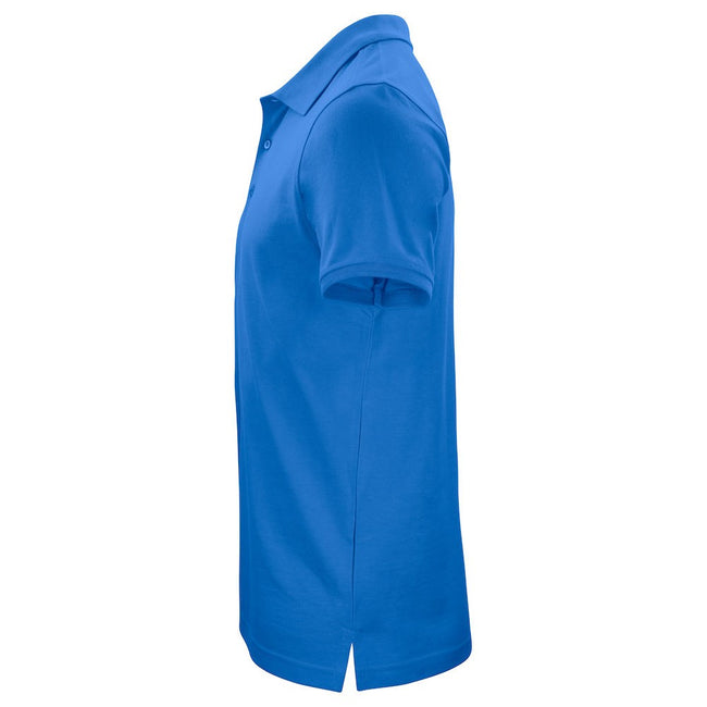 Royal Blue - Side - Clique Mens Classic Polo Shirt