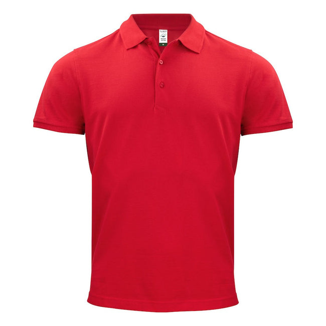 Red - Front - Clique Mens Classic Polo Shirt
