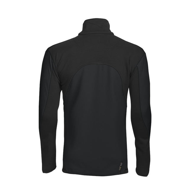 Black - Back - Projob Mens Micro Jacket