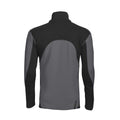 Gray - Back - Projob Mens Micro Jacket