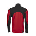 Red - Back - Projob Mens Micro Jacket