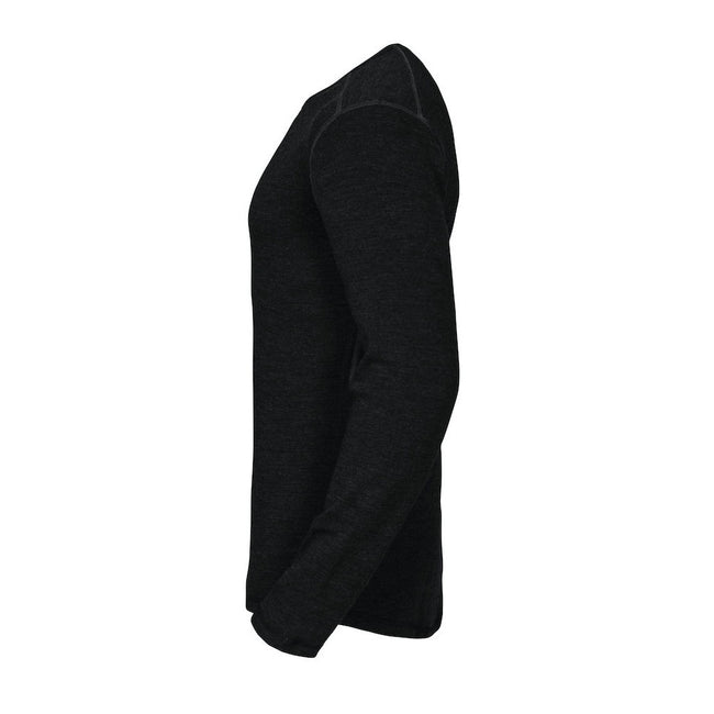 Black - Lifestyle - Projob Mens Wool Round Neck Thermal Top