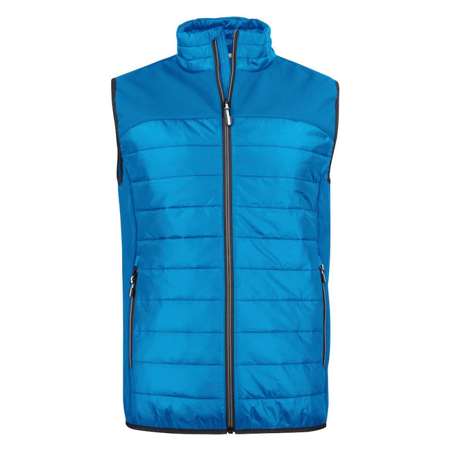 Ocean Blue - Front - Printer Mens Expedition Vest