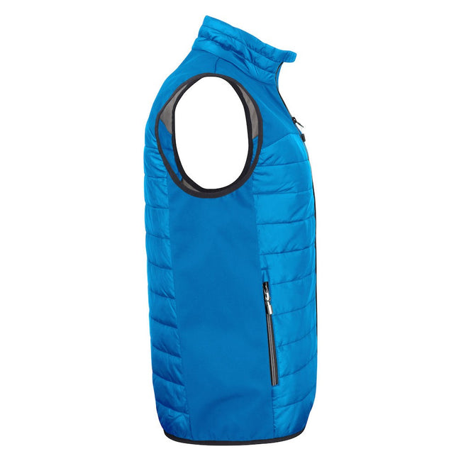 Ocean Blue - Side - Printer Mens Expedition Vest
